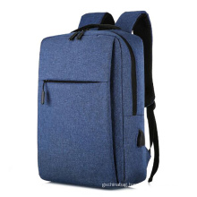 Wholesale newest outdoor fashion mens USB charging custom business slim laptop computer backpack